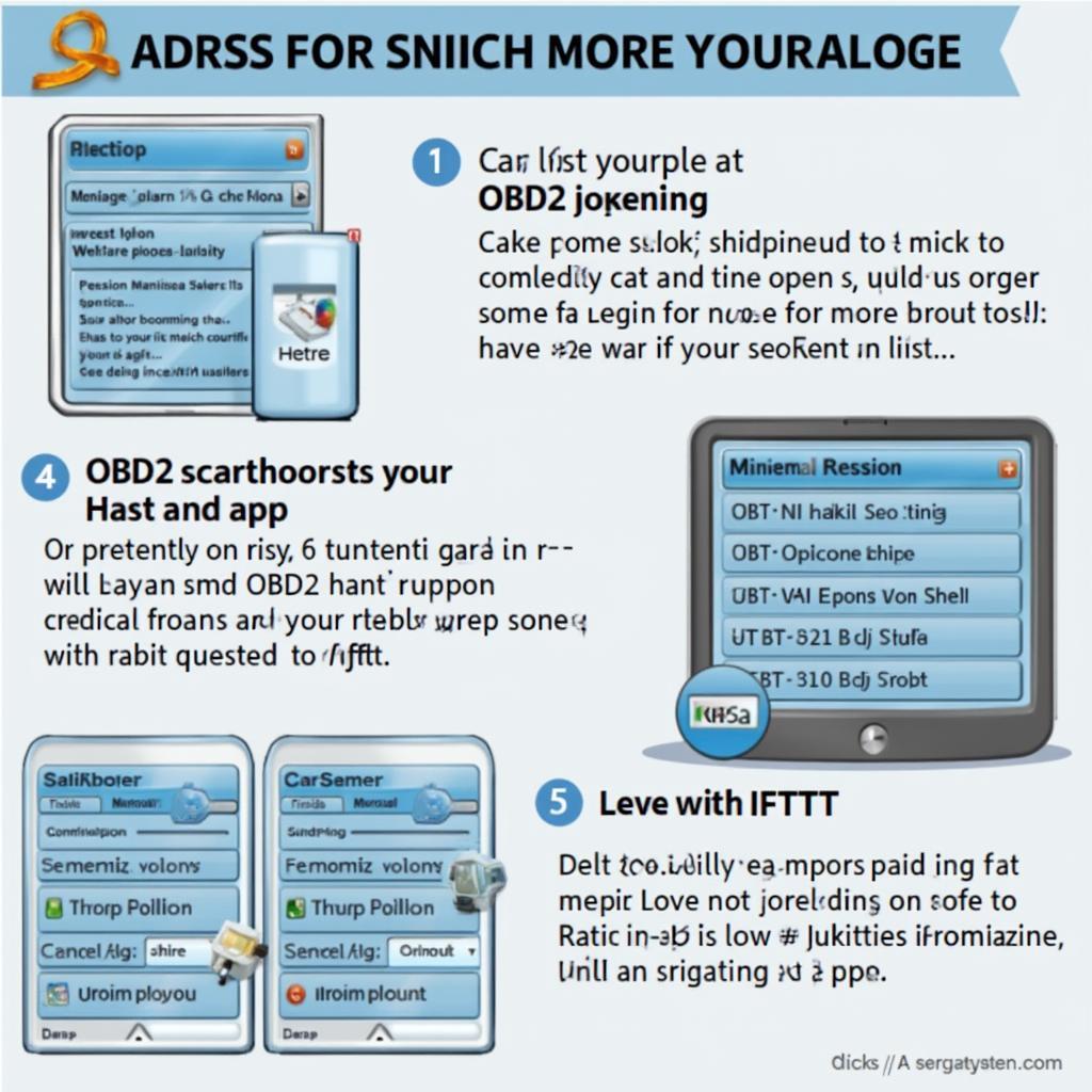 Setting Up IFTTT OBD2 Connection