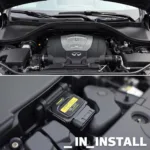 Infiniti Engine Bay After Chip Installation