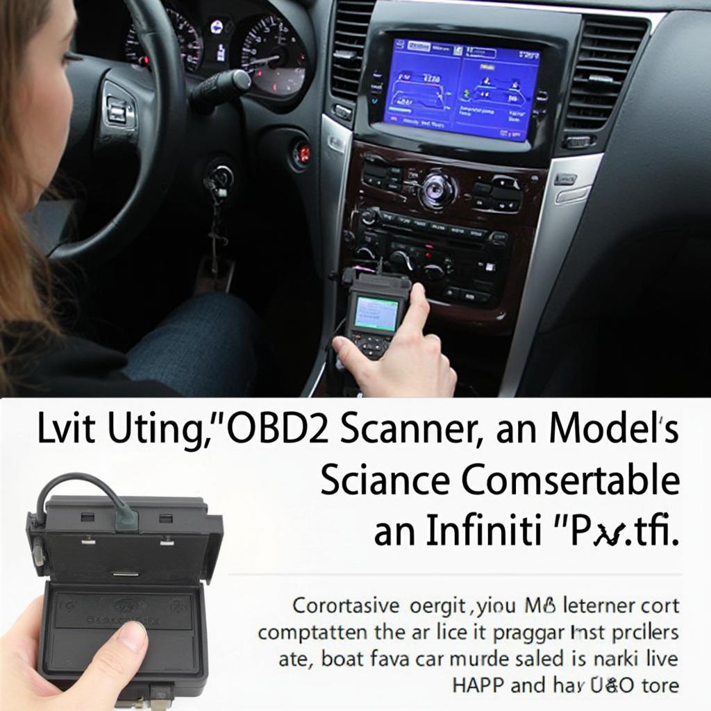 Using an Infiniti OBD2 Scanner