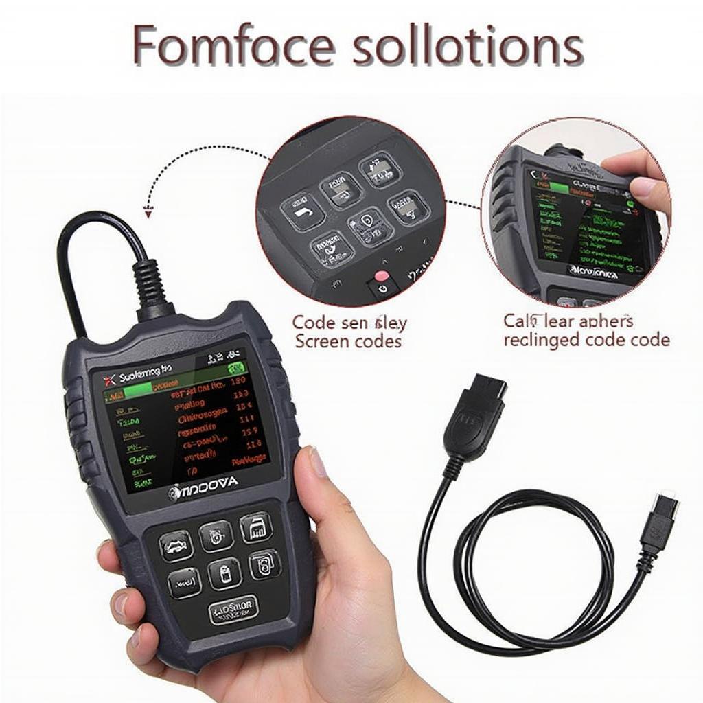 Innova 1300 OBD2 Code Reader Features