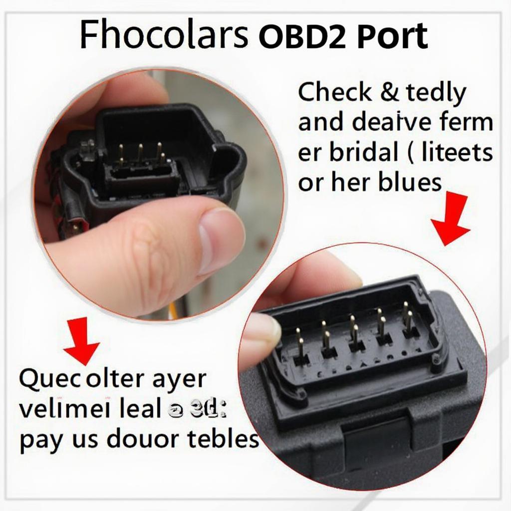 Innova 3030 OBD2 Connector Inspection