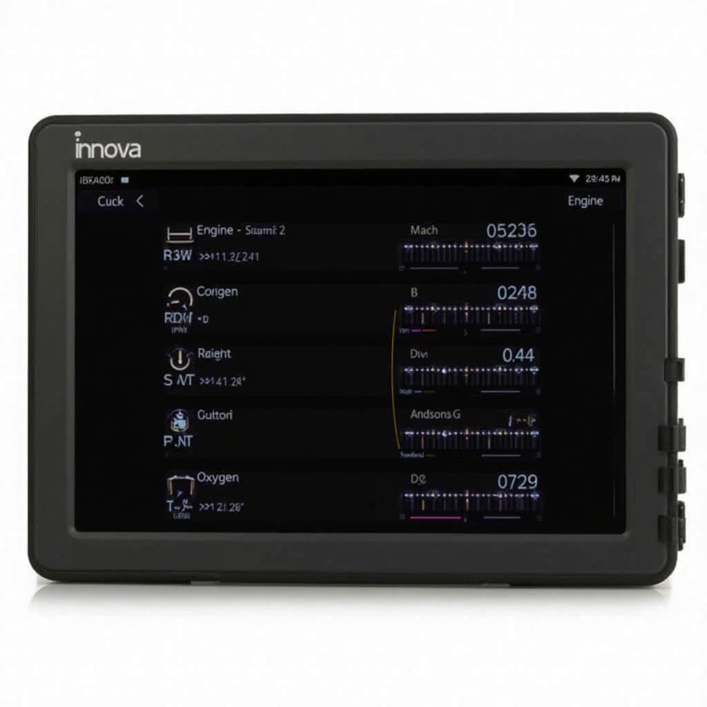 Innova 3040d live data display