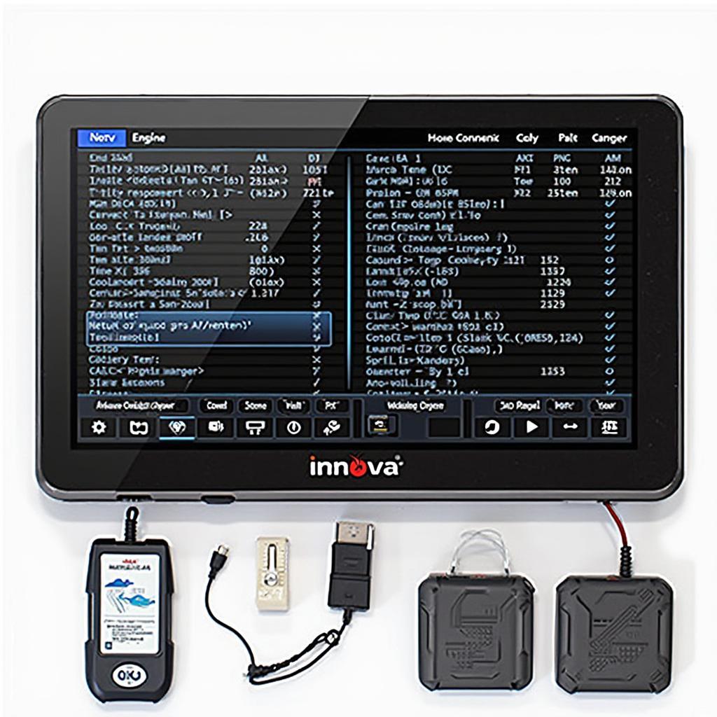 Innova 3100 OBD2 Scanner Features Display