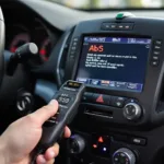 Innova 5310 OBD2 Scanner Displaying ABS Codes