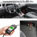 Connecting an OBD2 Scanner to a Toyota Innova