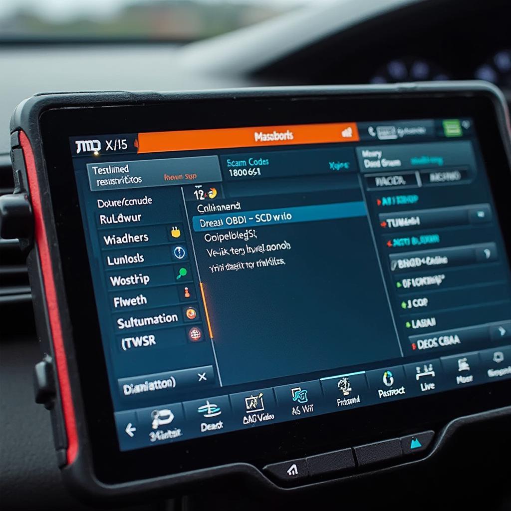 Innova OBD2 Scanner Features Displayed on Screen