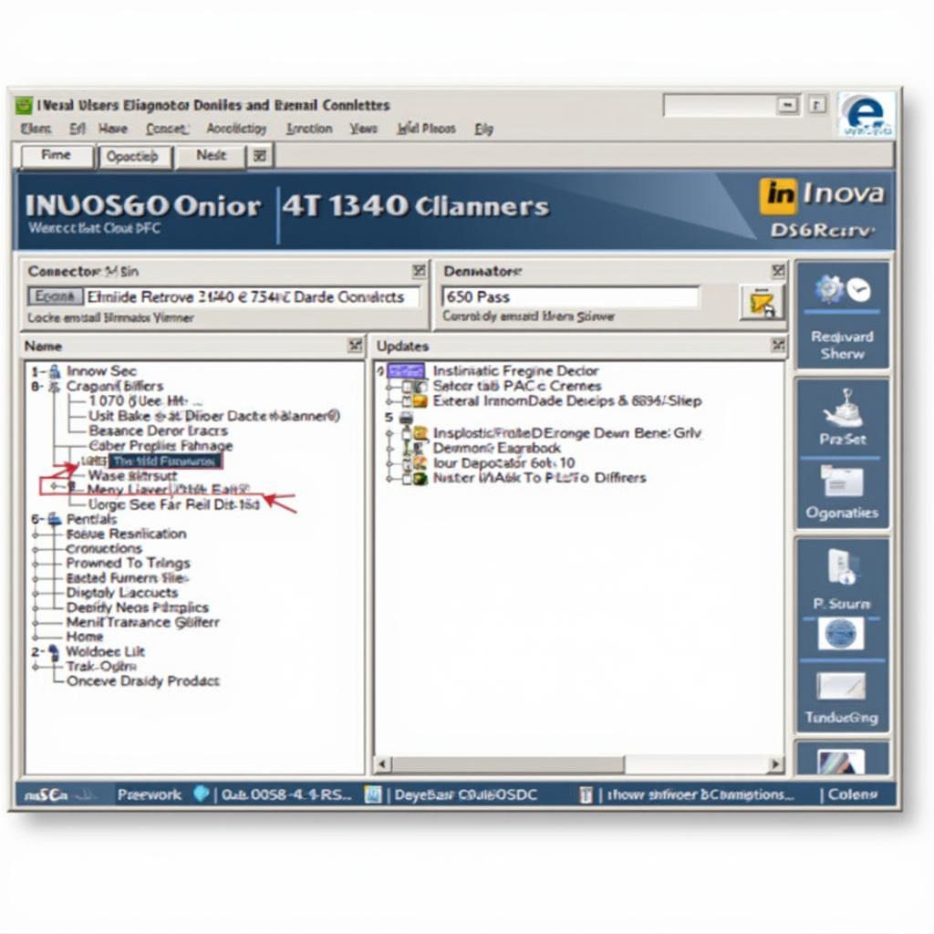 Innova RepairSolutions2 Software Interface