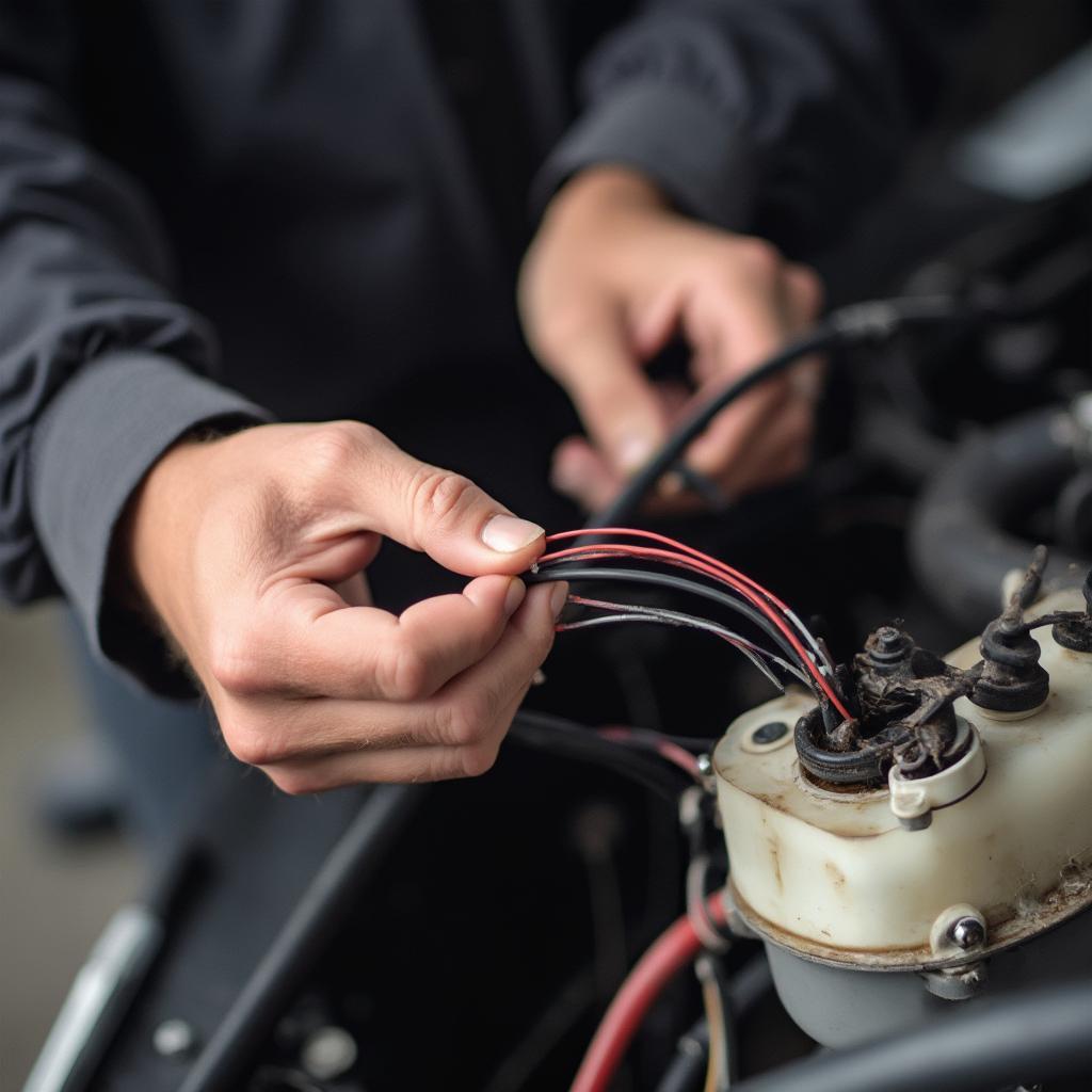 Inspecting the Fuel Pump Wiring