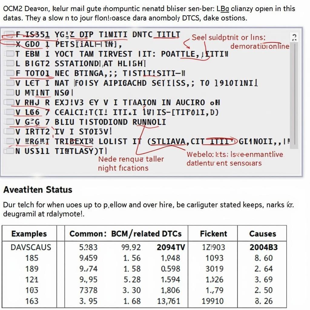 Interpreting BCM Data with an OBD2 Scanner