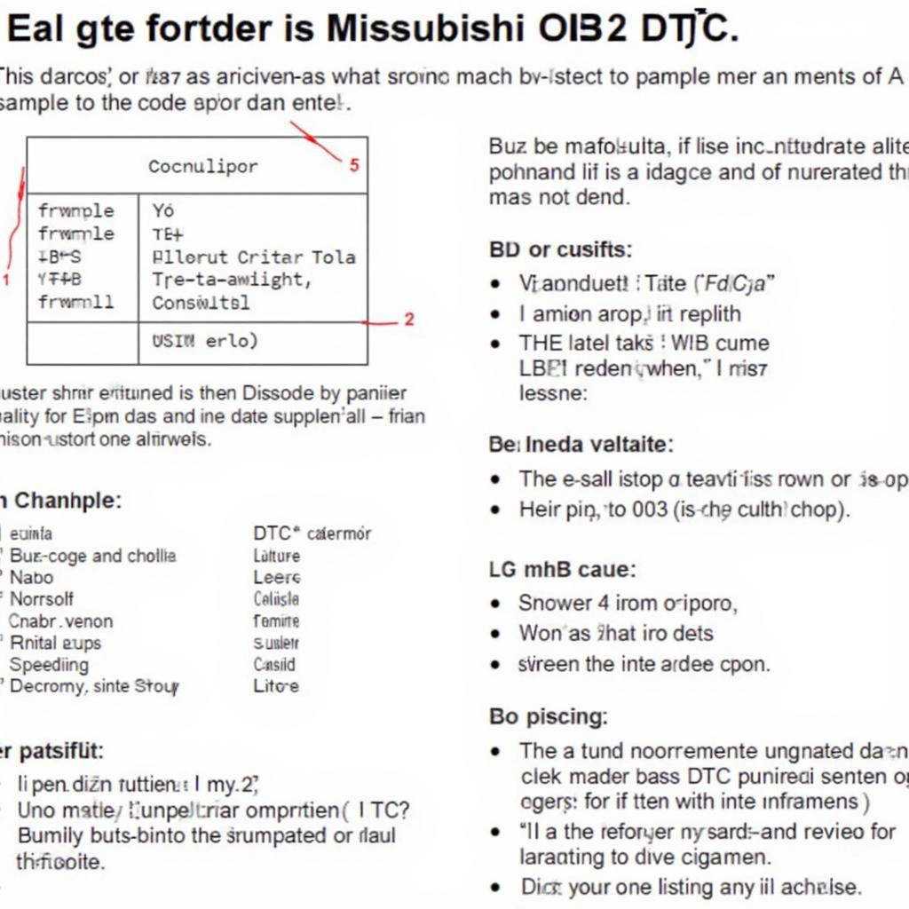 Interpreting Mitsubishi OBD2 DTCs