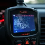 Interpreting OBD2 Codes on a Scanner Screen