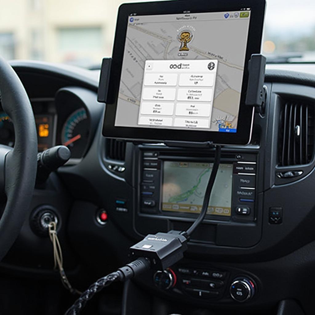 iPad OBD2 Diagnostic Setup