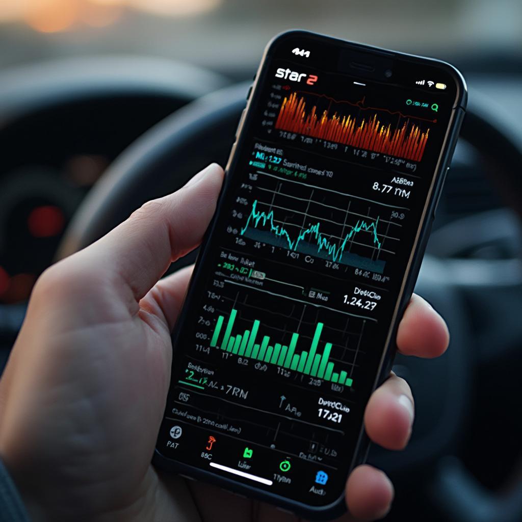 iPhone Displaying OBD2 Data from a Scan Tool