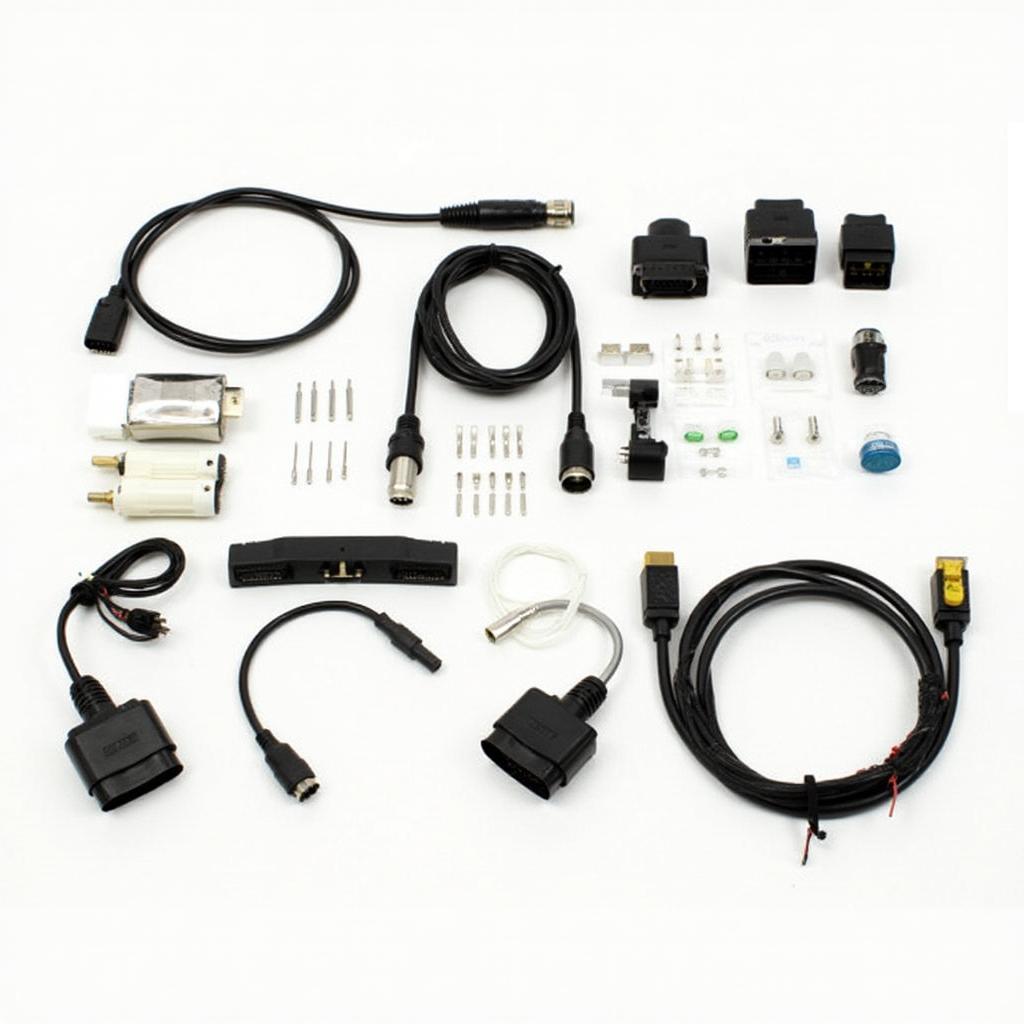 J1962 Male OBD2 Connector Kit Contents