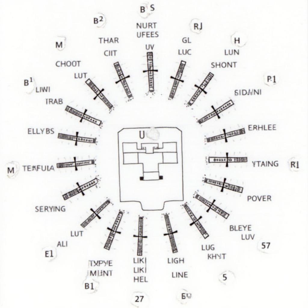 J1962 Male OBD2 Connector Pinout Diagram