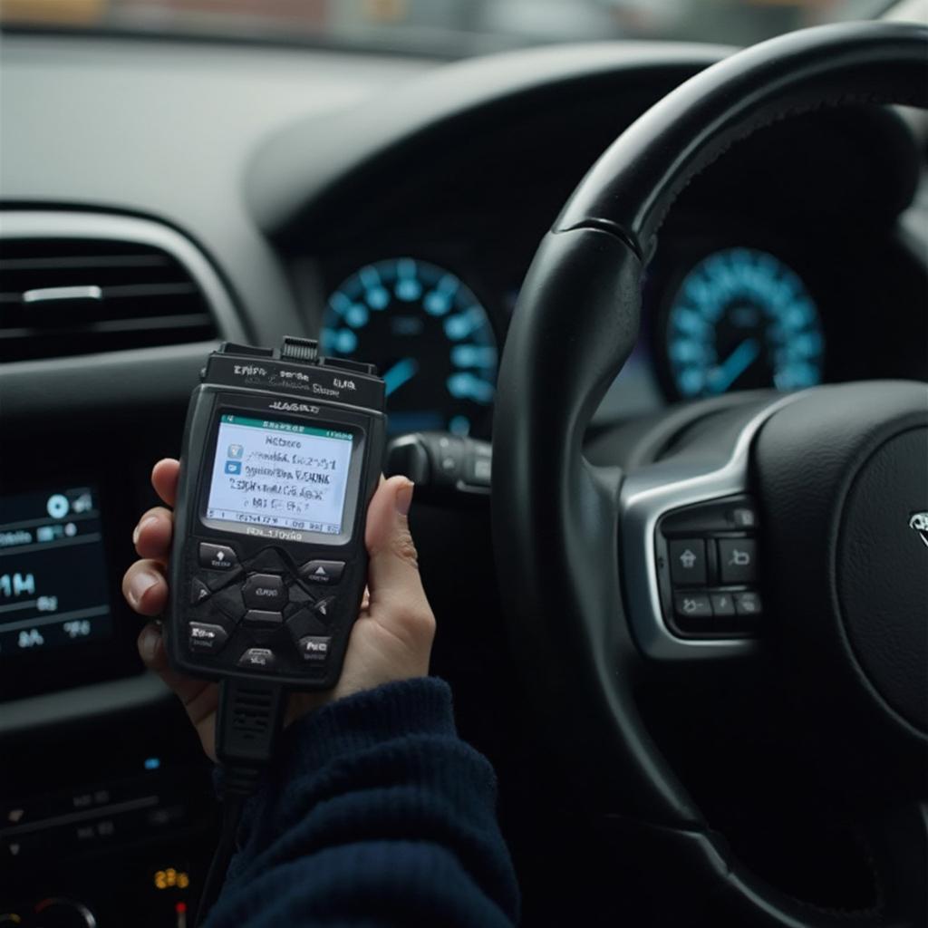 Using an OBD2 Scanner on a Jaguar