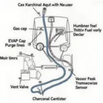 Jeep OBD2 P0455 EVAP System Diagram