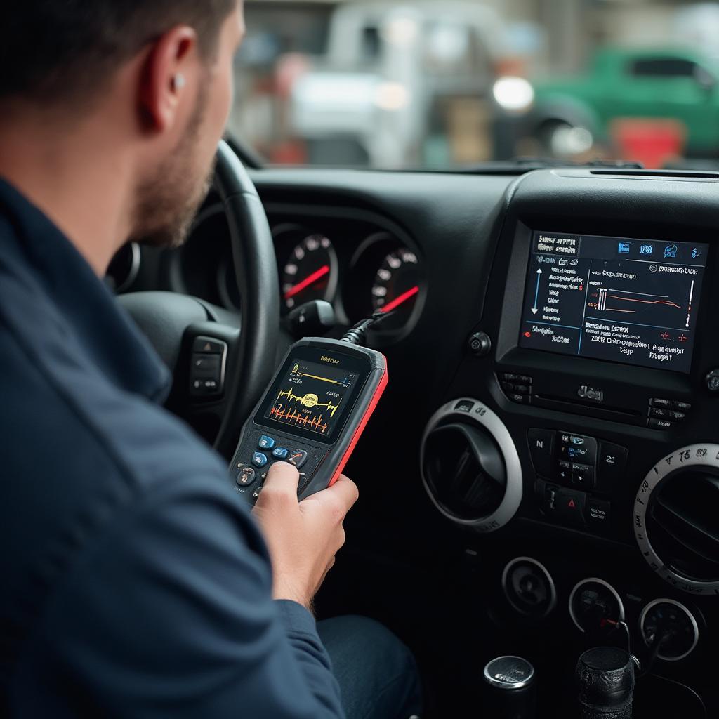 Jeep Wrangler OBD2 Diagnostic Process