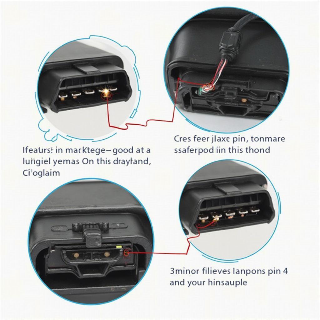 Connecting Jumper Wire to OBD2 Port