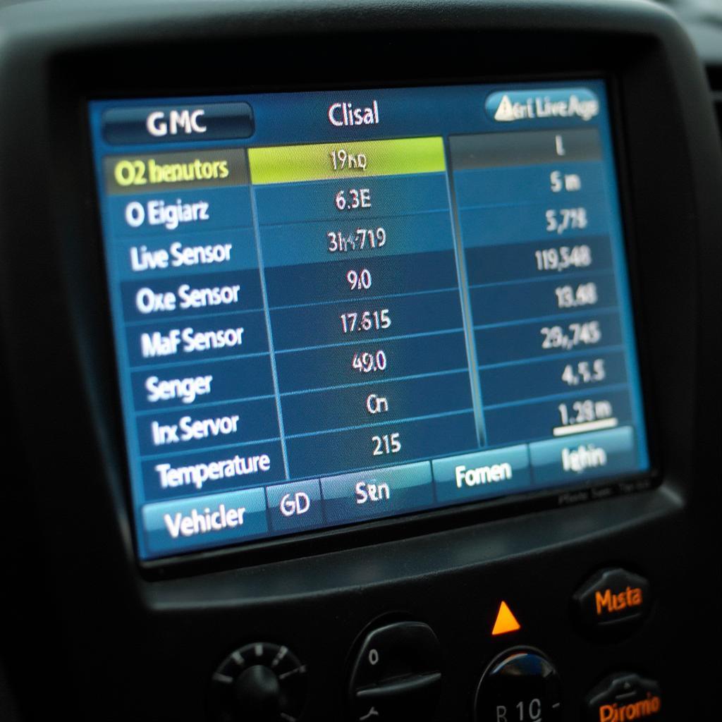 Key OBD2 Parameters on a 2004 GMC Envoy