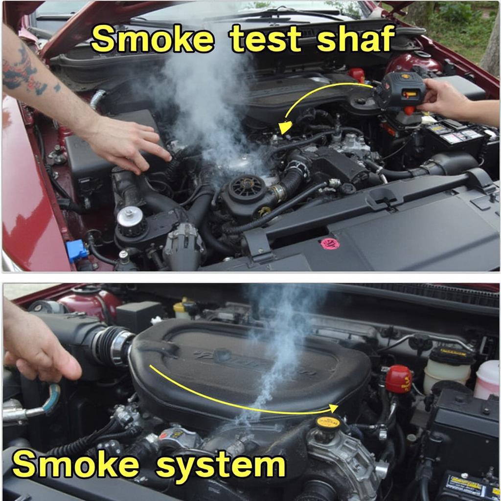 Kia OBD2 P0496 Smoke Test