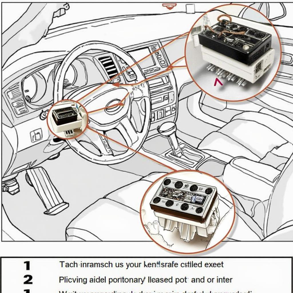 Kia Optima OBD2 Port Location