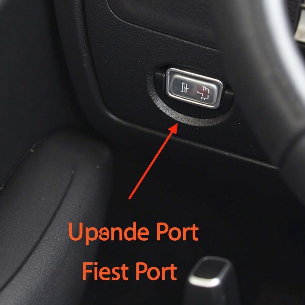 Kia Soul OBD2 Port Location