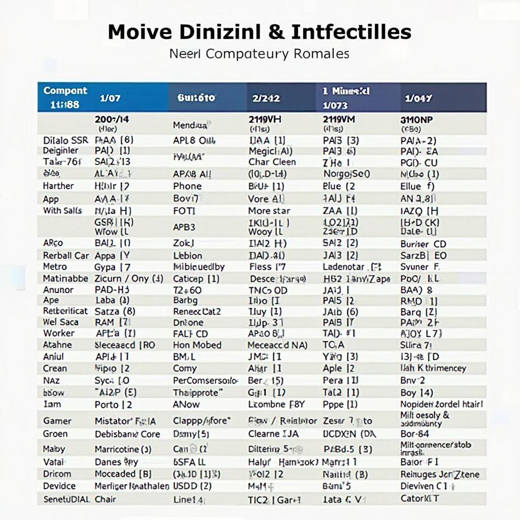 Kimood 2018 OBD2 Scanner Compatibility Chart