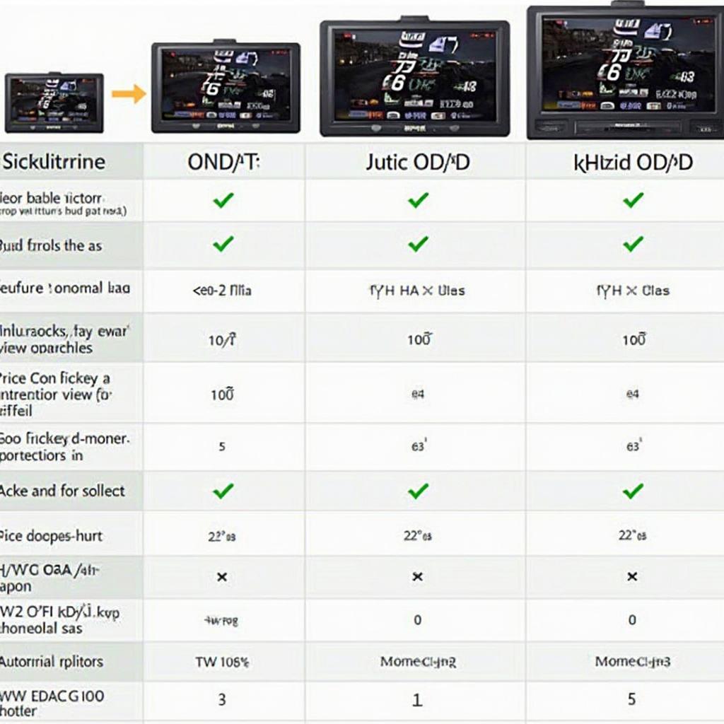 Comparing Different Kivic HUD OBD2 Models