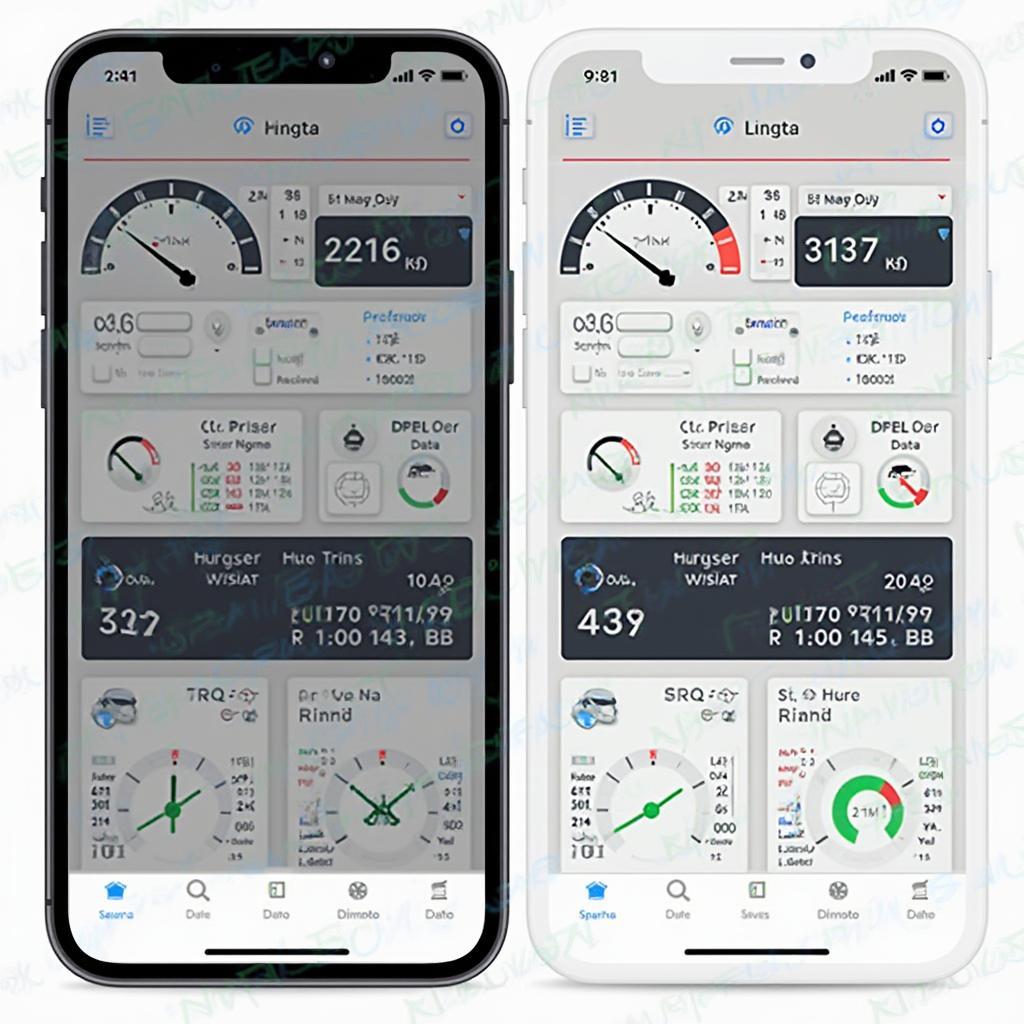 Customizable Dashboard on Kiwi OBD2 App