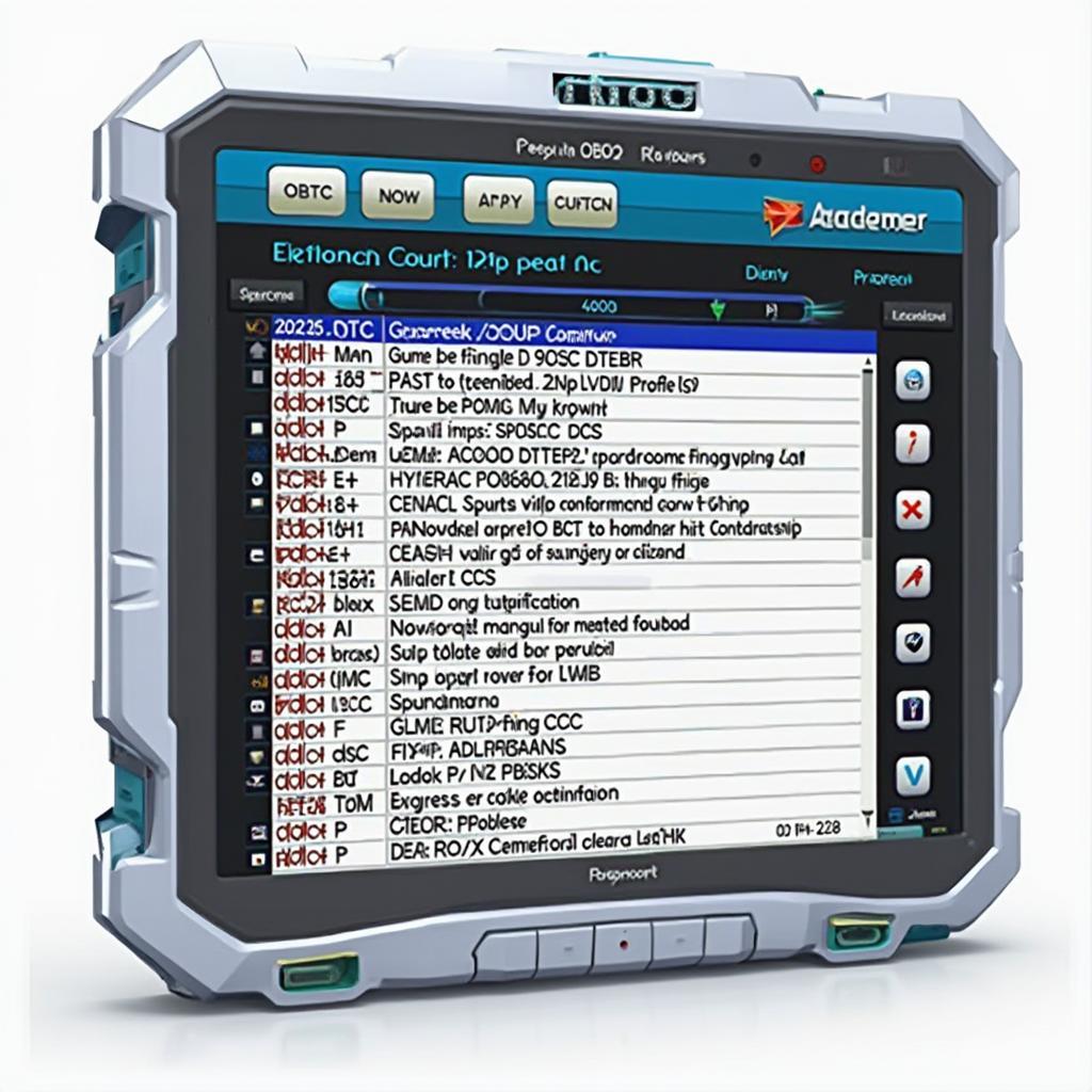 Kmoon OBD2 Software Performing a DTC Scan