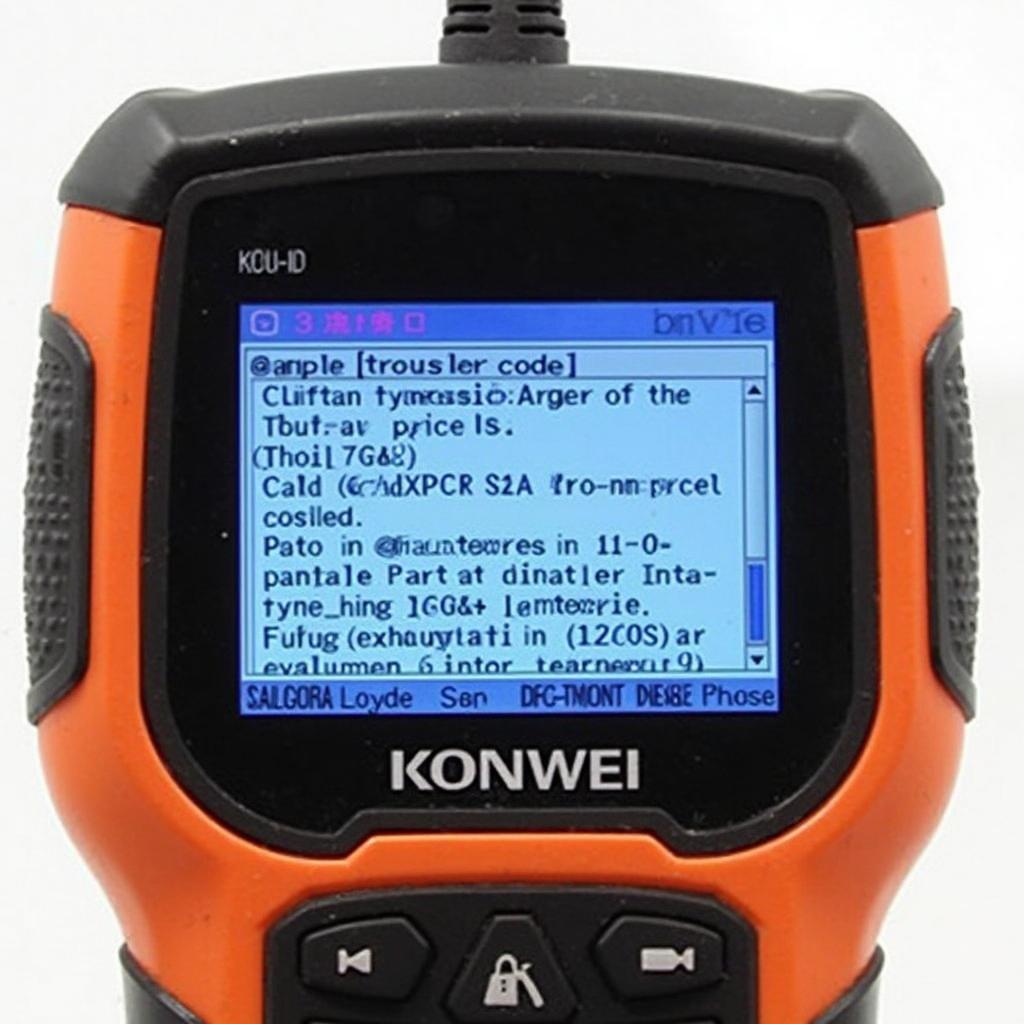 Konnwei KW820 OBD2 Scanner Display