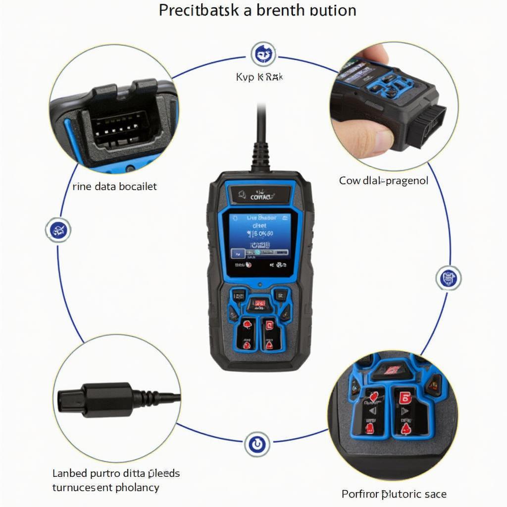 Konnwei KW850 OBD2 Scanner Features