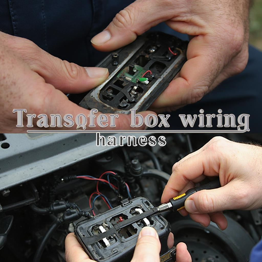 Repairing the Transfer Box Wiring on a Land Rover Discovery 2