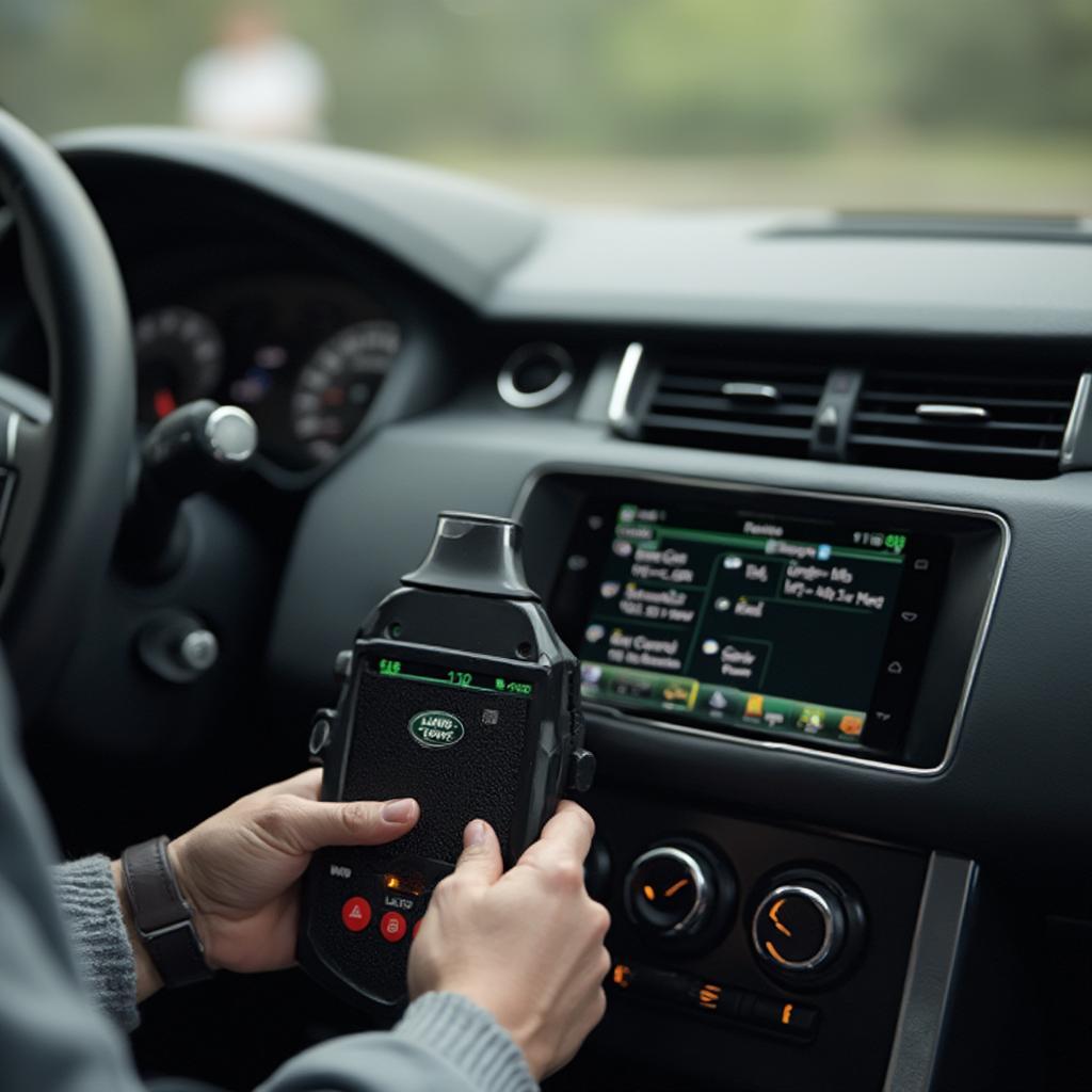 Using a Land Rover OBD2 Scanner