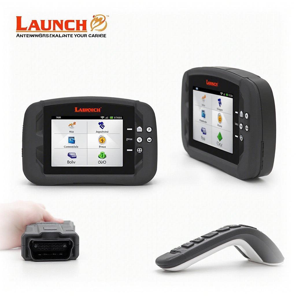 Launch Creader CRP123 OBD2 Scanner Design