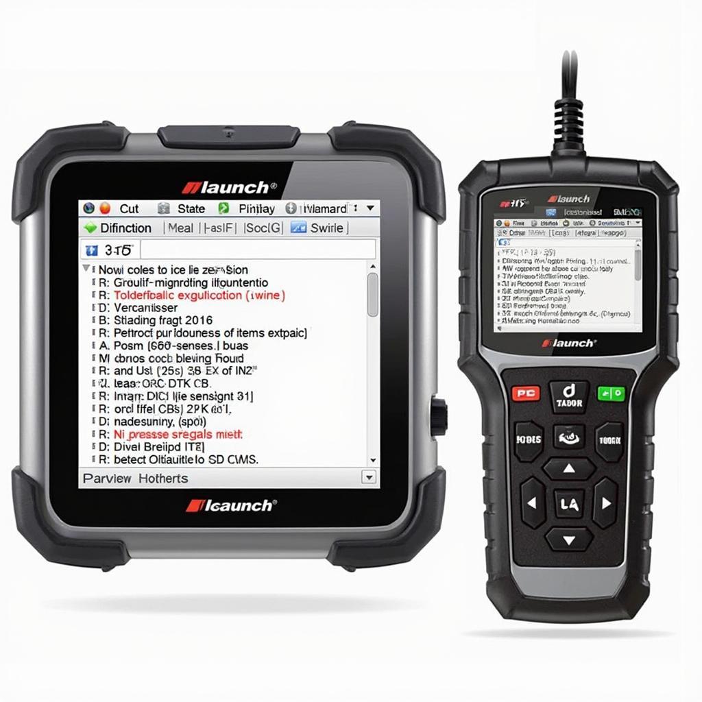 Launch CRP123 Displaying Diagnostic Results