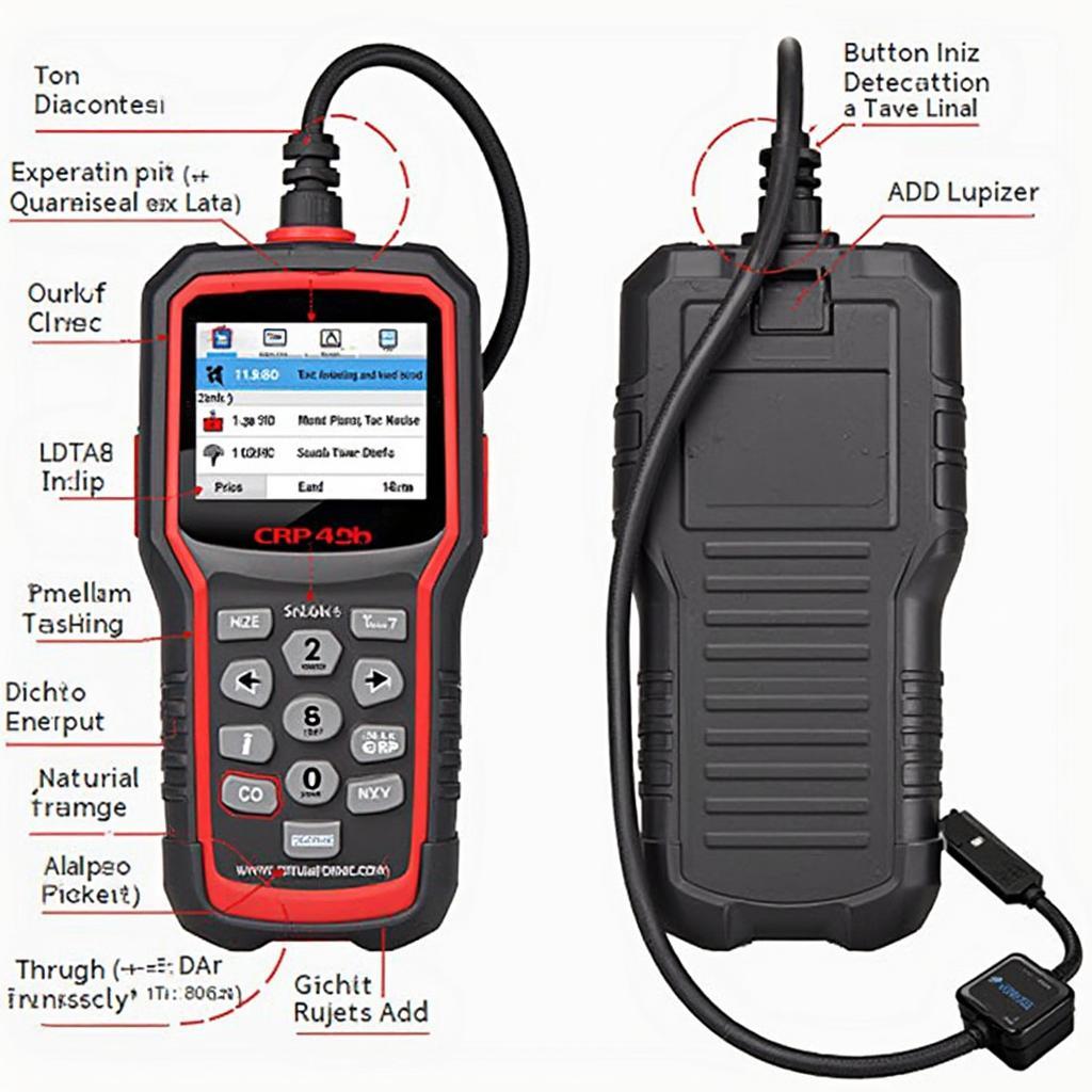 Launch CRP429C OBD2 Scanner Key Features