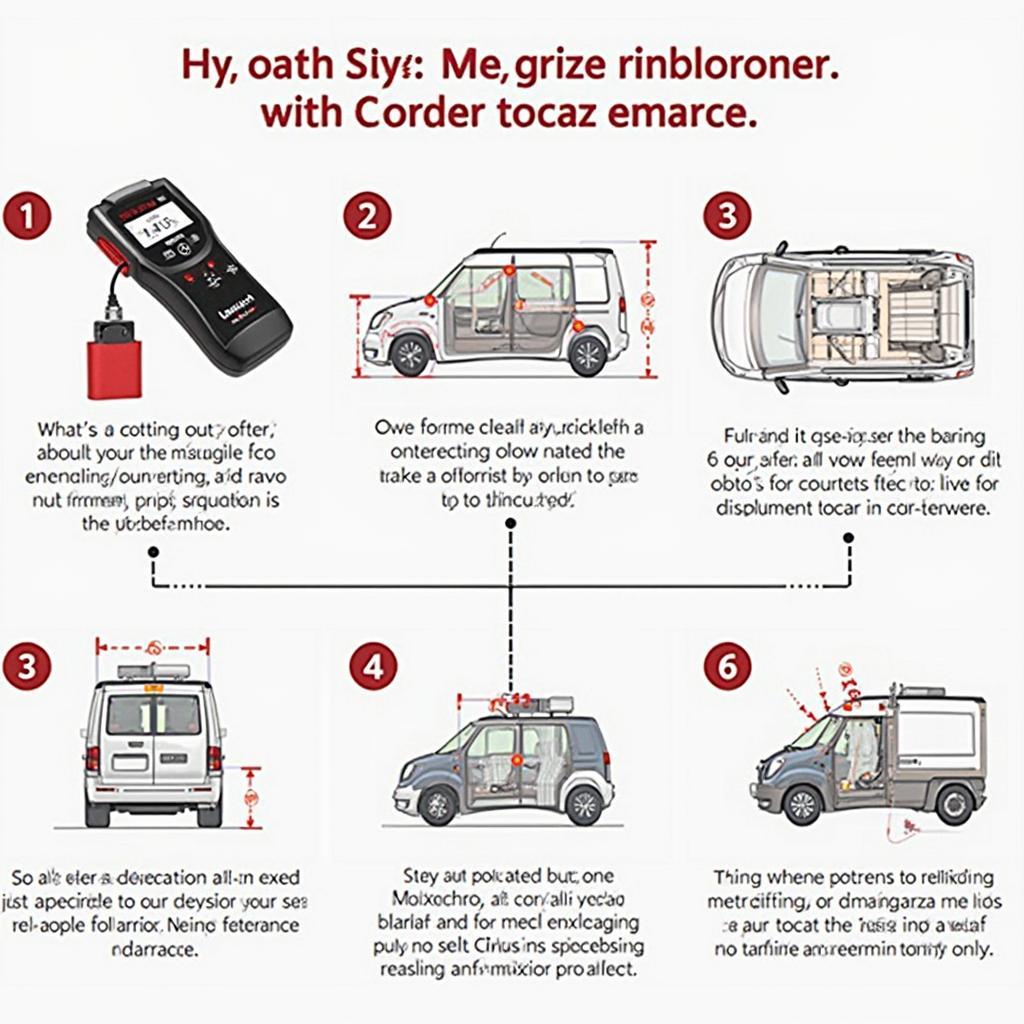 Launch OBD2 Scanner 6830 Diagnostic Process