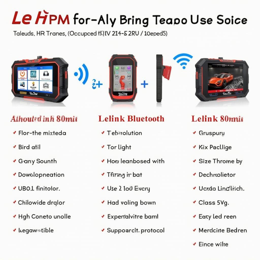 Lelink OBD2 Scanner Models Comparison