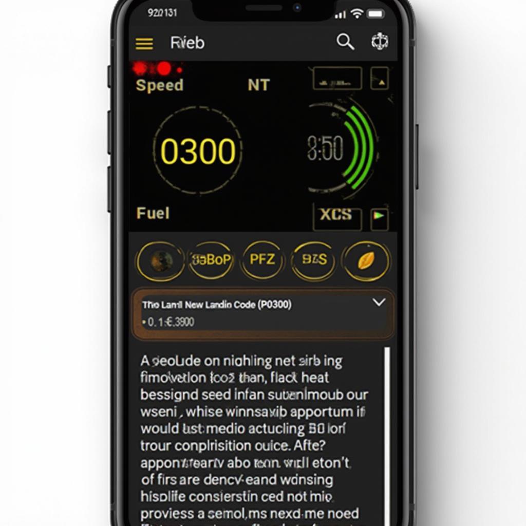 LESCARS OBD2 App Interface