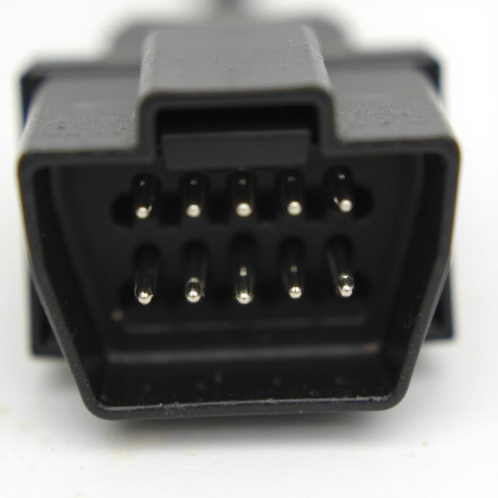 Close-up of Lexus ES330 OBD2 Connector