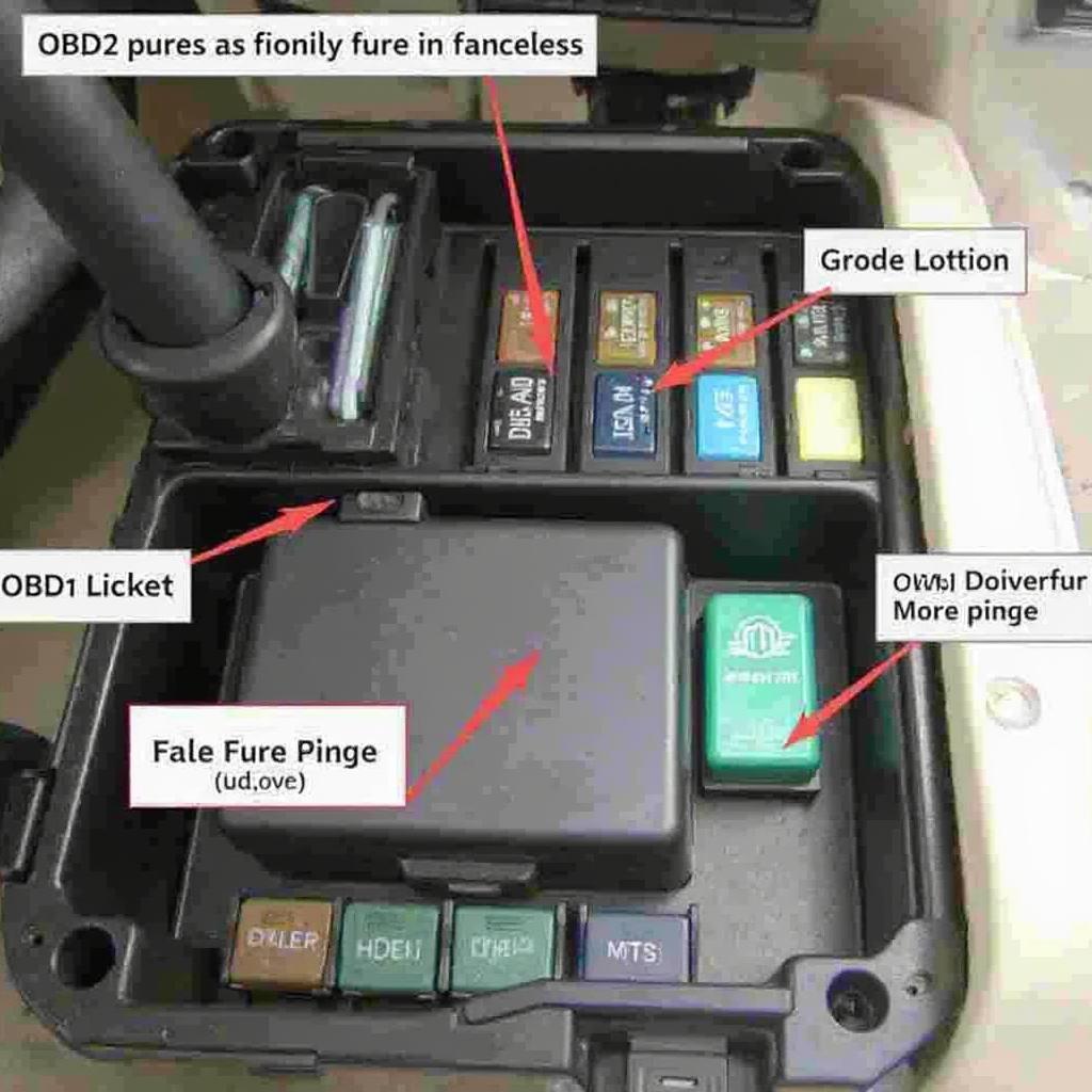 Lincoln Aviator OBD2 Fuse Location Diagram