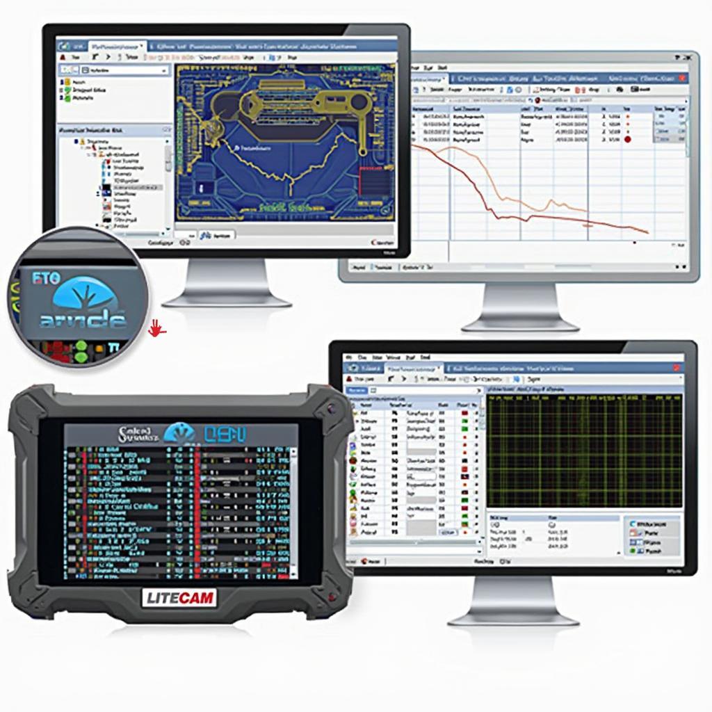 Lite Cam OBD2 Software Interface