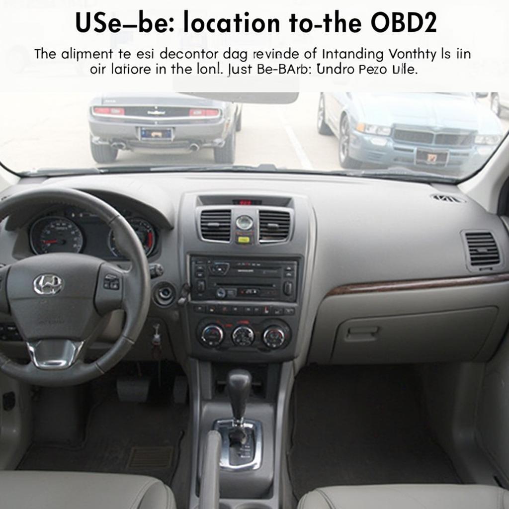 Locating the OBD2 Port in a Vehicle