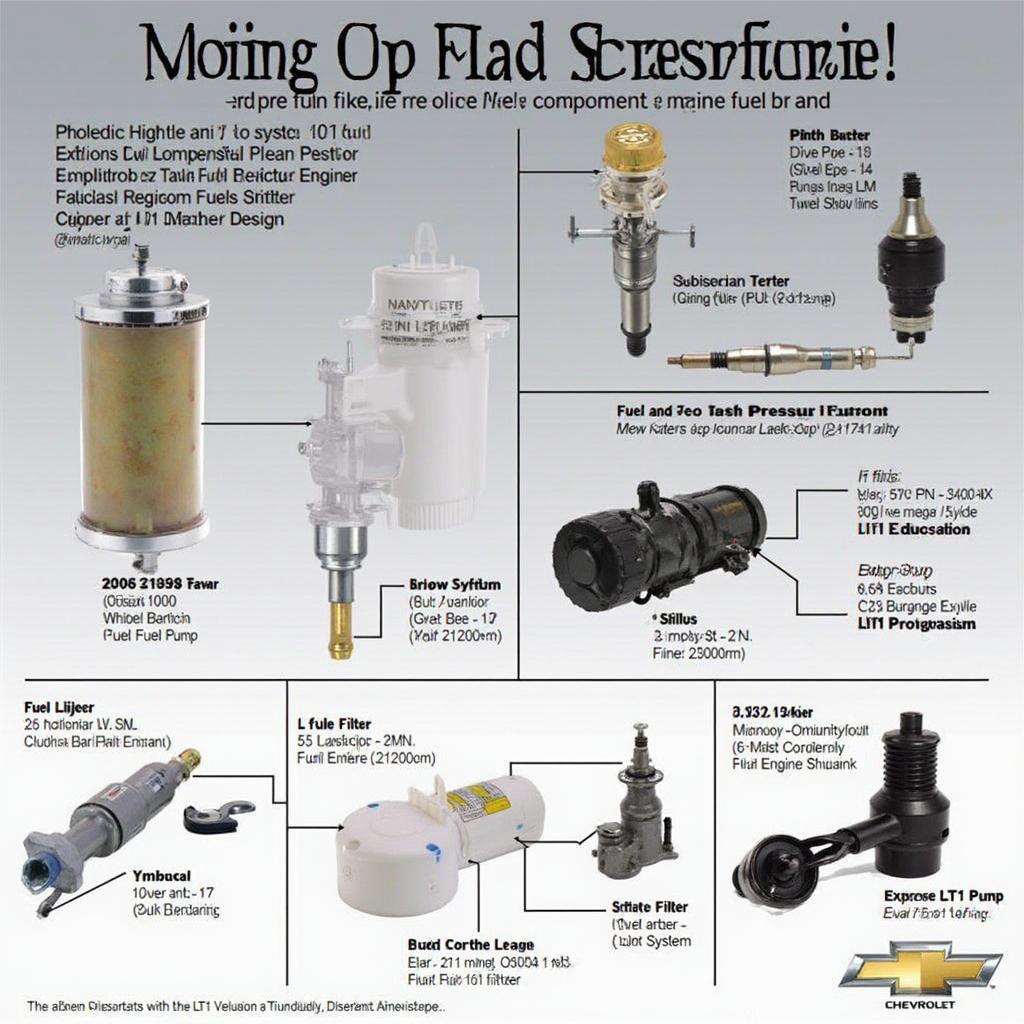 LT1 Fuel System Components