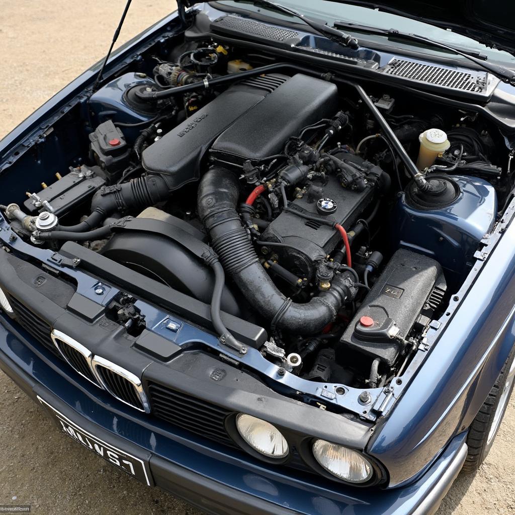 M52 OBD2 E30 Engine Bay