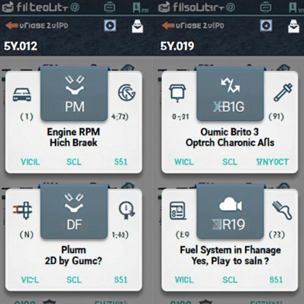 Madpower OBD2 App Interface Screenshot