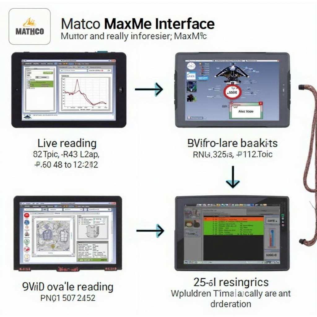 Matco MaxMe OBD2 Scanner Software Interface