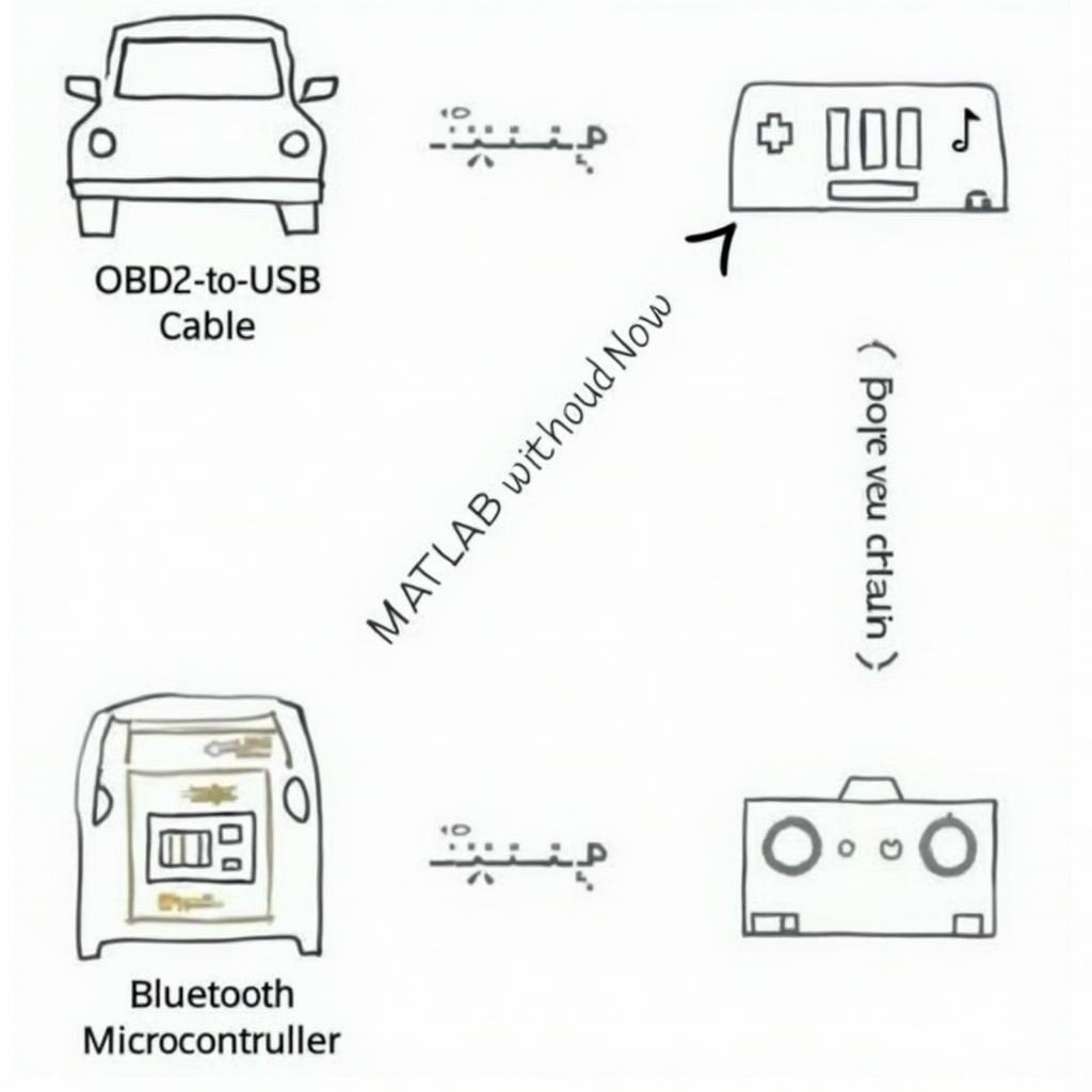 MATLAB OBD2 Connection Diagram